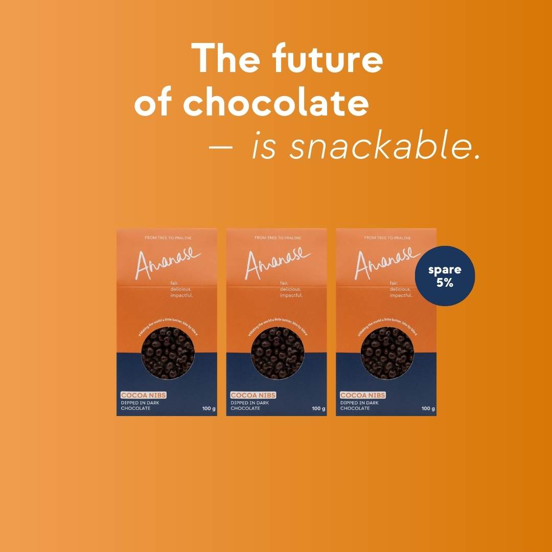 Amanase Organic Cocoa Nibs | Snack Box