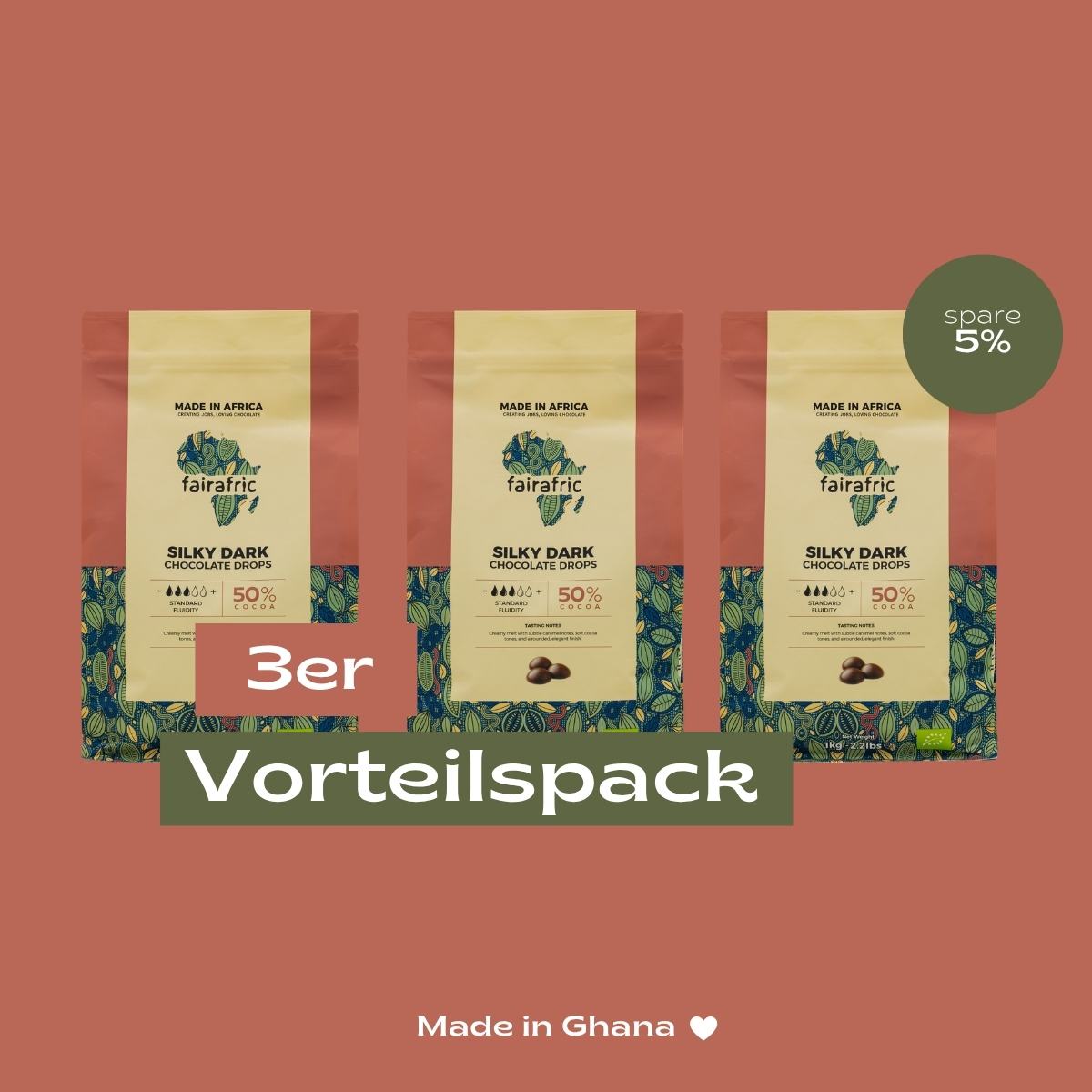 Chocolate Drops | 50% SILKY DARK