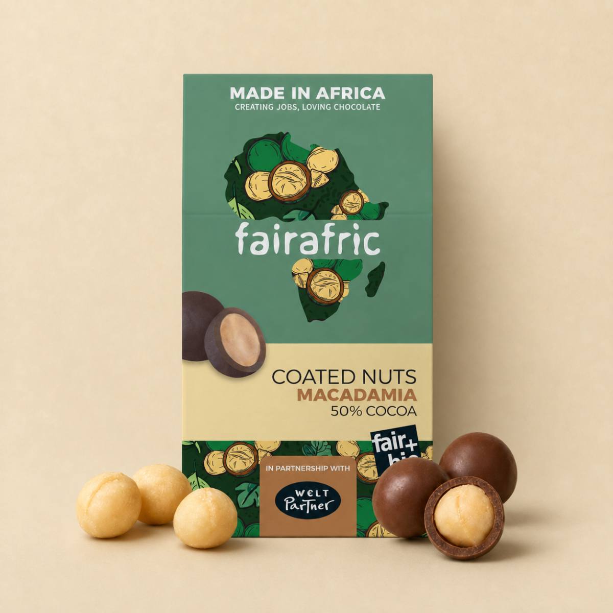 MACADAMIA BITES | in 50% Chocolate