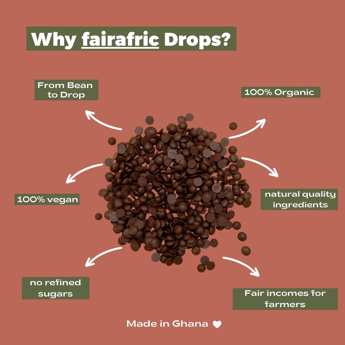 Chocolate Drops | 50% SILKY DARK