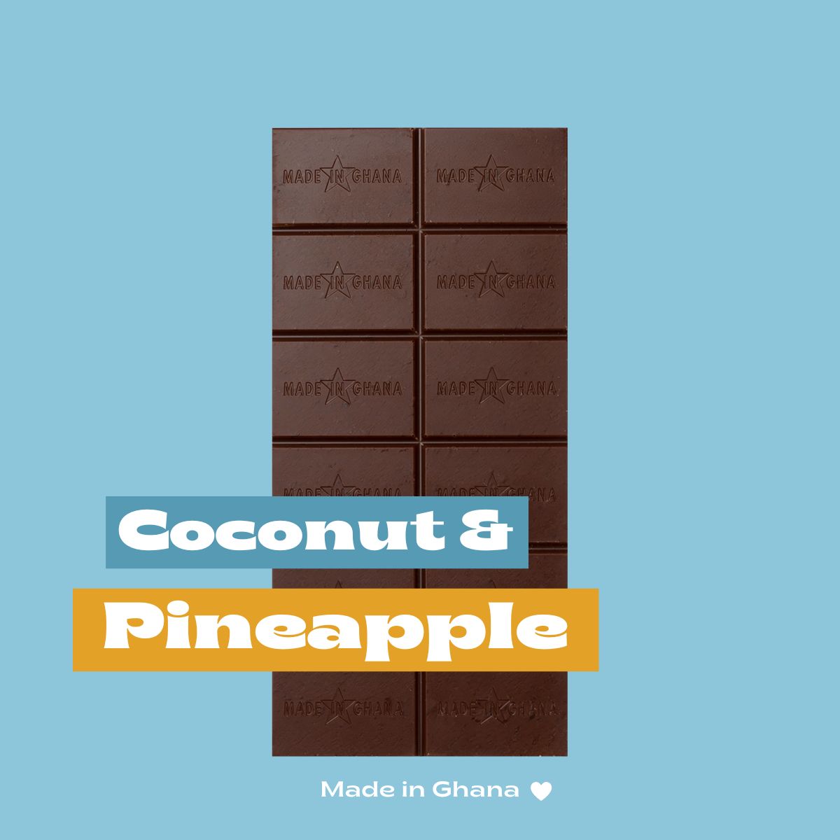 42% COCONUT & PINEAPPLE | vegan light with cashew (limited sale)