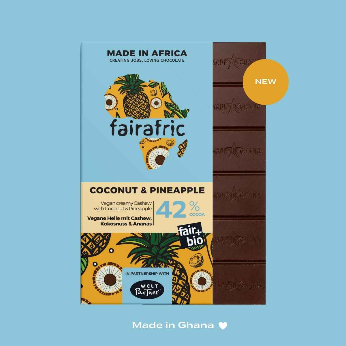 42% COCONUT & PINEAPPLE | vegan light with cashew (limited sale)