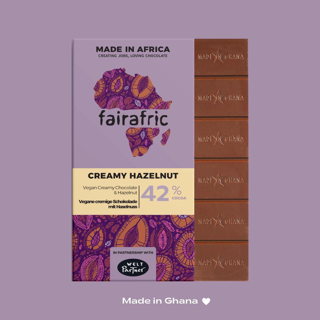 42% CREAMY HAZELNUT | 80g Tafel