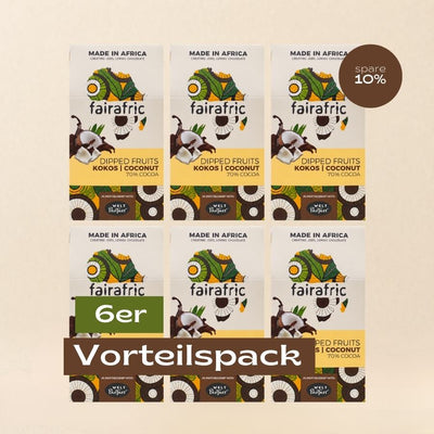 Organic Dipped Fruits Coconut | Vegan